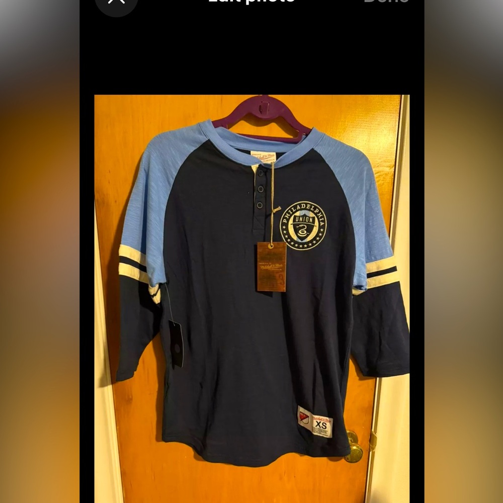 NWT Mitchell Ness MLB Philadelphia Union Retail $55